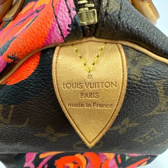Louis Vuitton Stephen Sprouse Speedy 30 Graffiti Roses Monogram Pink - Picture 7 of 12